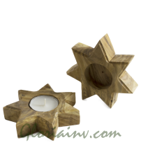 7 Point Star Tealight Candle Holder 